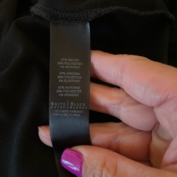 WHITE HOUSE BLACK MARKET Top - Picture 3 of 5